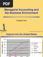 Managerial Accounting and The Business Environment: Chapter One