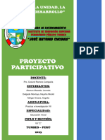 Proyecto Participativo Vigen de Fatima