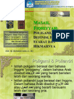 Presentasi Fiqh Poligami