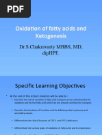 L15 Oxidation of Fatty Acids and Ketogenesis