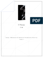 C Piscine: Summary: THIS Document Is The Subject For The C 00 Module of The C Piscine at 42