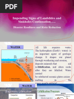 5 Impending Signs of Landslides and Sinkholes Continuation... Feb. 8 2021