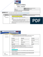 Sesión de Tutoría - AHORA TU DECIDES - Prevención Del Consumo de Drogas