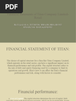 Financial Statements of Titan Company