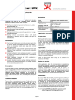 Fosroc Supercast SWX TDS Additive