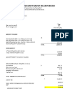 Cost Proposal For Bulacan