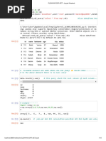 CLEANING DATA SET - Jupyter Notebook