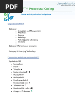 CPT® Procedural Coding: Format and Organization Study Guide