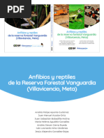 Anfibios y Reptiules de La Reserva Vanguardia