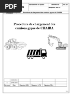 2016 V1 Procédure de Cahrgement de Camions de Gypse - CHIABA.