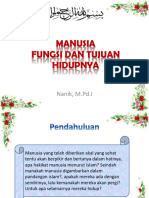 s1 Manusia, Fungsi Dan Tujuan Hidupnya