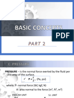 Pressure, Temperature, and Law of Conservation of Mass