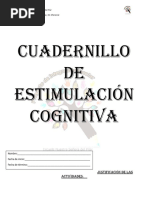 Cuadernillo de Estimulación Cognitiva, Danae Vergara