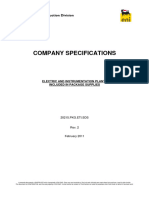 Company Specifications: Eni S.p.A. Exploration & Production Division