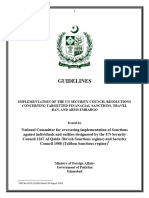 Pakistan 1267 Guidelines