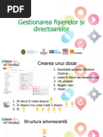 2 Gestionarea Fișierelor Și Directoarelor