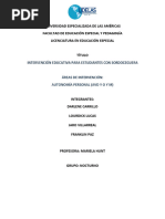 Trabajo Escrito de La Autonomia e Intervencion de Personas Con Sordoceguera