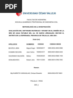 g07. Evaluación Del Software Watercad y Epanet de La Red de Diseño de Agua Potable.04-07