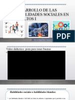 Desarrollo de Las Habilidades Sociales en Adultos I