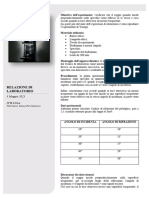 La Luce - Relazione Di Laboratorio