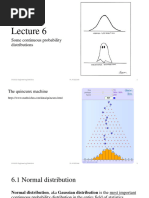 Continuous Probability Distributions