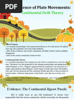 Science Evidence of Plate Movements Continental Drift