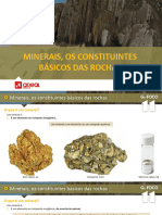 Minerais, Os Constituintes Básicos Das Rochas