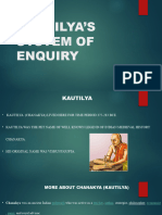 Kautilya's System of Enquiry 2