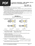 Physics Class Xii Sample Paper Test 02 For Board Exam 2024