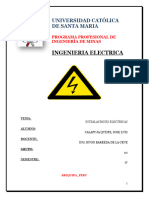 INFORME 11 Instalaciones Electricas