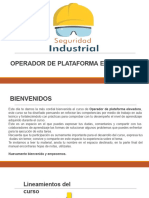 Operador Plataforma Elevadora