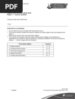 Paper One 2018 May Source Booklet