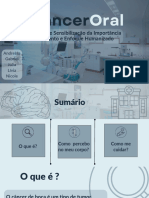 Câncer Oral Seminário de Sensibilização Da Importância Do Acolhimento e Enfoque Humanizado