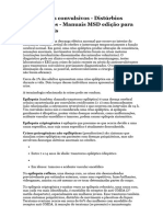 Transtornos Convulsivos - Distúrbios Neurológicos - Manuais MSD Edição para Profissionais