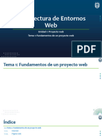 PPT Unidad 01 Tema 01 2023 01 Arquitectura de Entornos Web (SP4658)