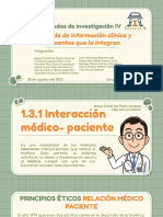 Búsqueda de Información Clínica y Elementos Que La Integran