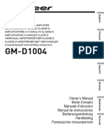 GM-D1004 Manual NL en FR de It Ru Es