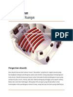 Akustik Dalam Ruangan