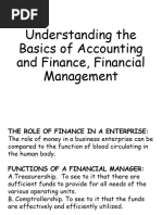 Understanding The Basics of Accounting and Finance