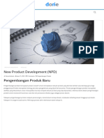 New Product Development (NPD) - Donie - Id