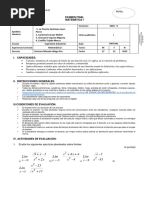 Examen Final Matemática I