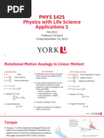 PHYS 1421-11 (Nov) - 24