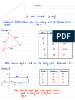 Kinematics (Notes)