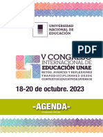 Agenda V Congreso Virtual