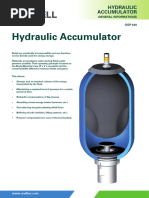 Hydrualic Accumulator Working Principle