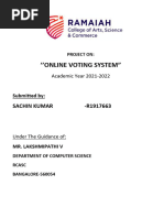 Online Voting System