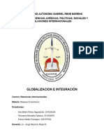 Informe de Bloques Económicos