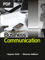 Anjanee Sethi - Bhavana Adhikari - Business Communication-Tata McGraw-Hill Education (2010)