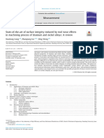 1) State-Of-The-Art of Surface Integrity Induced by Tool Wear Effects