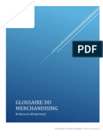 Vocabulaire Merchandising